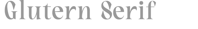 Glutern Serif